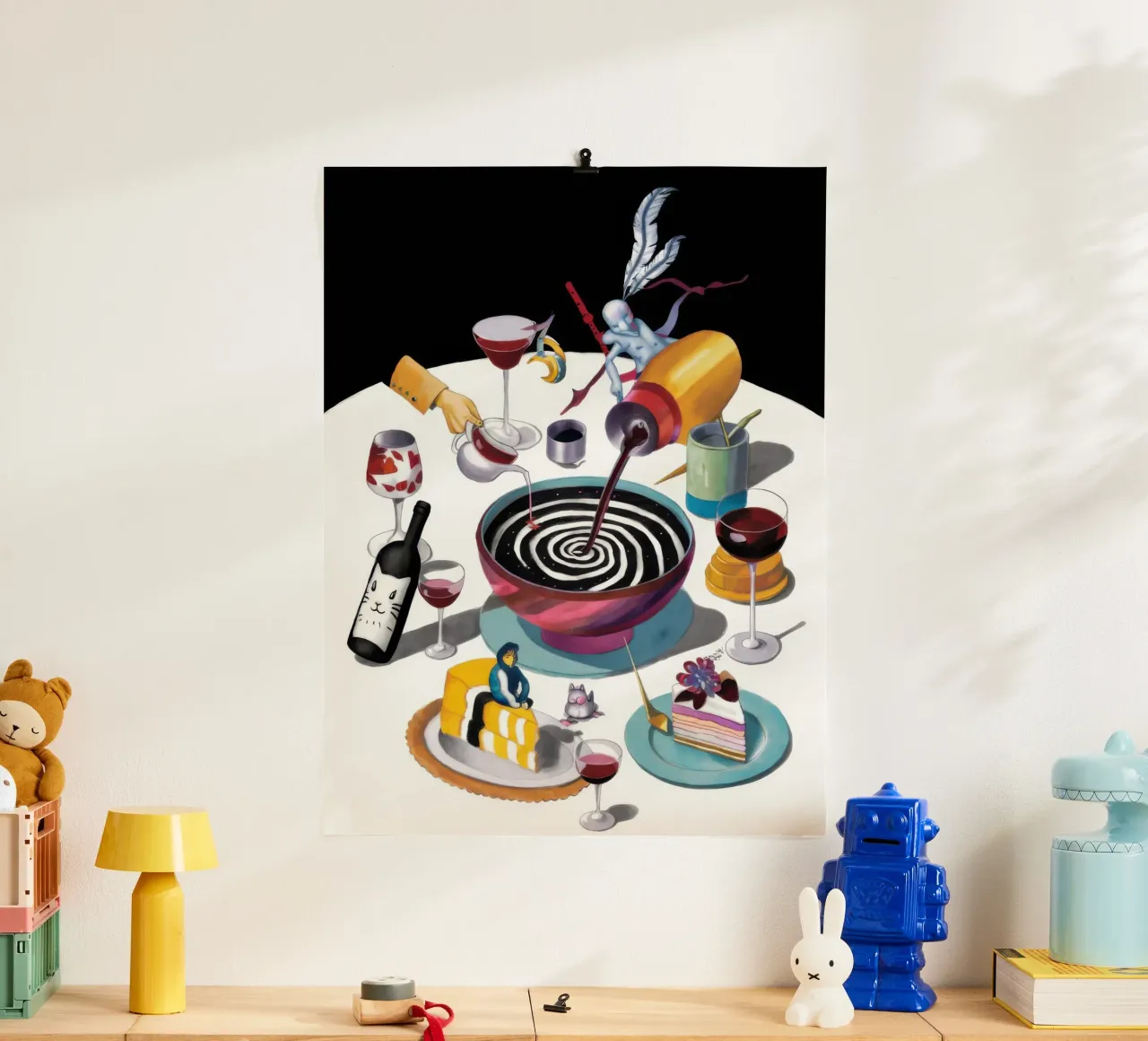 Congegno del caos caffeinato poster da Enter Bloom