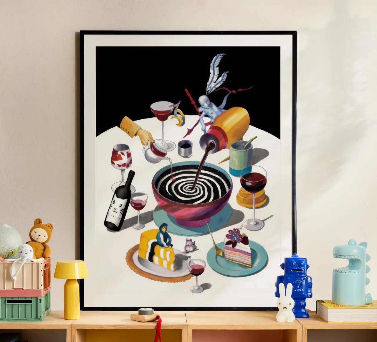 Congegno del caos caffeinato poster da Enter Bloom