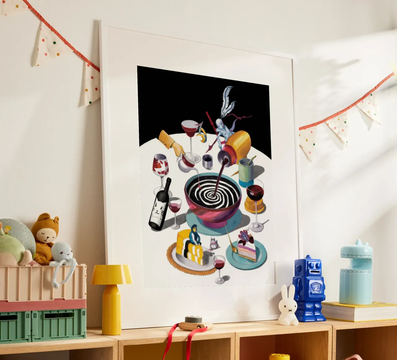 Congegno del caos caffeinato poster da Enter Bloom