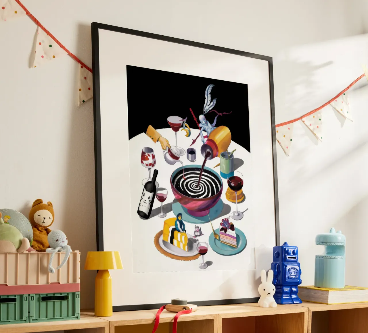 Congegno del caos caffeinato poster da Enter Bloom