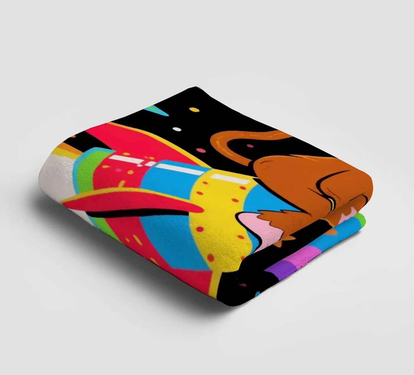 Funny Monkey Rocket Handtuch von knowledge