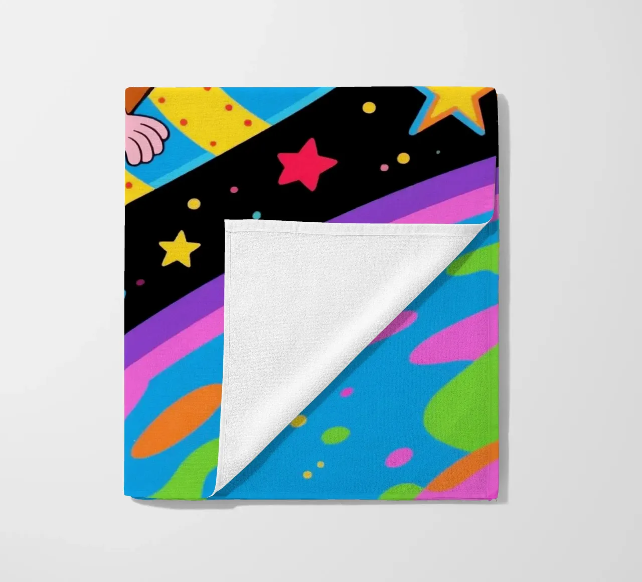 Funny Monkey Rocket beach towel by knowledge