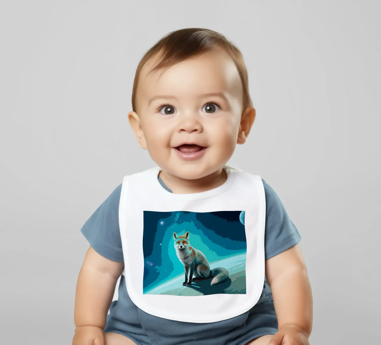 Space Fox bavaglino da knowledge