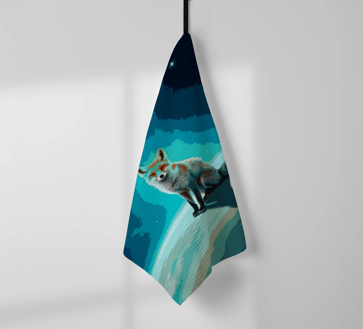 Space Fox torchon de knowledge