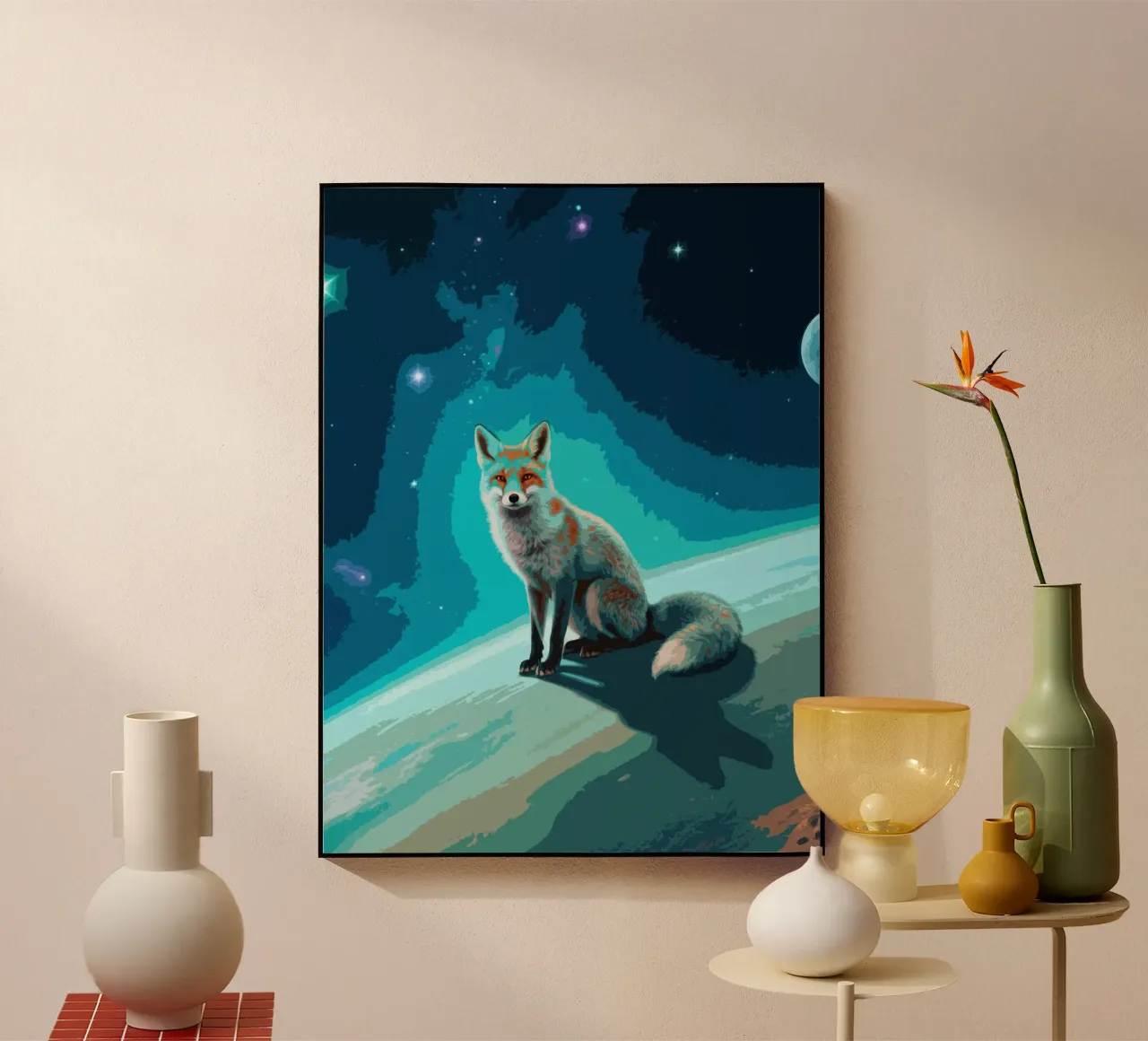 Space Fox plexiglass da knowledge