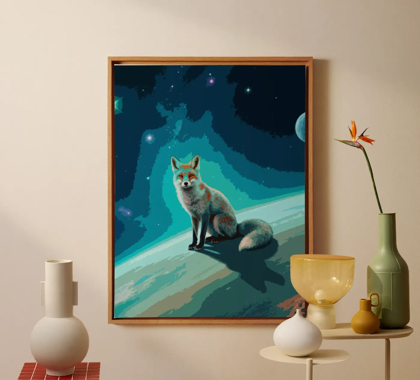 Space Fox tela da knowledge