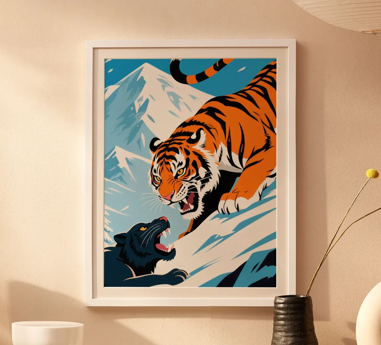 wild tiger poster da knowledge