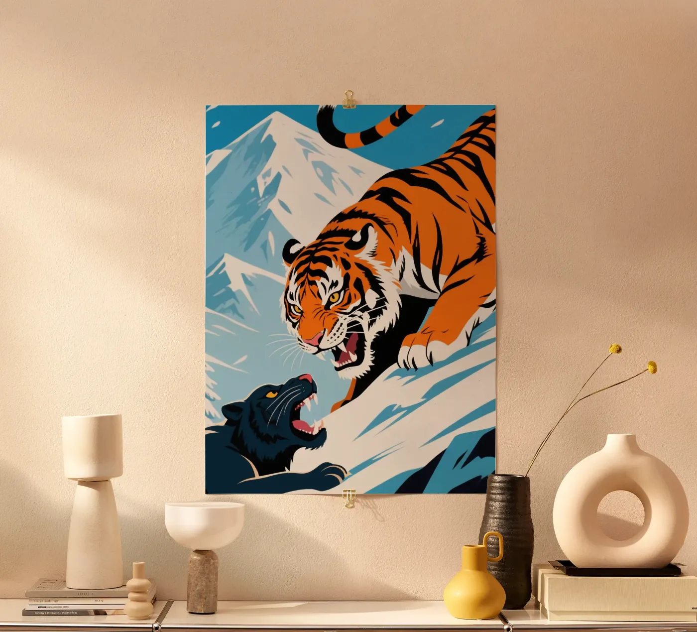 wild tiger poster da knowledge