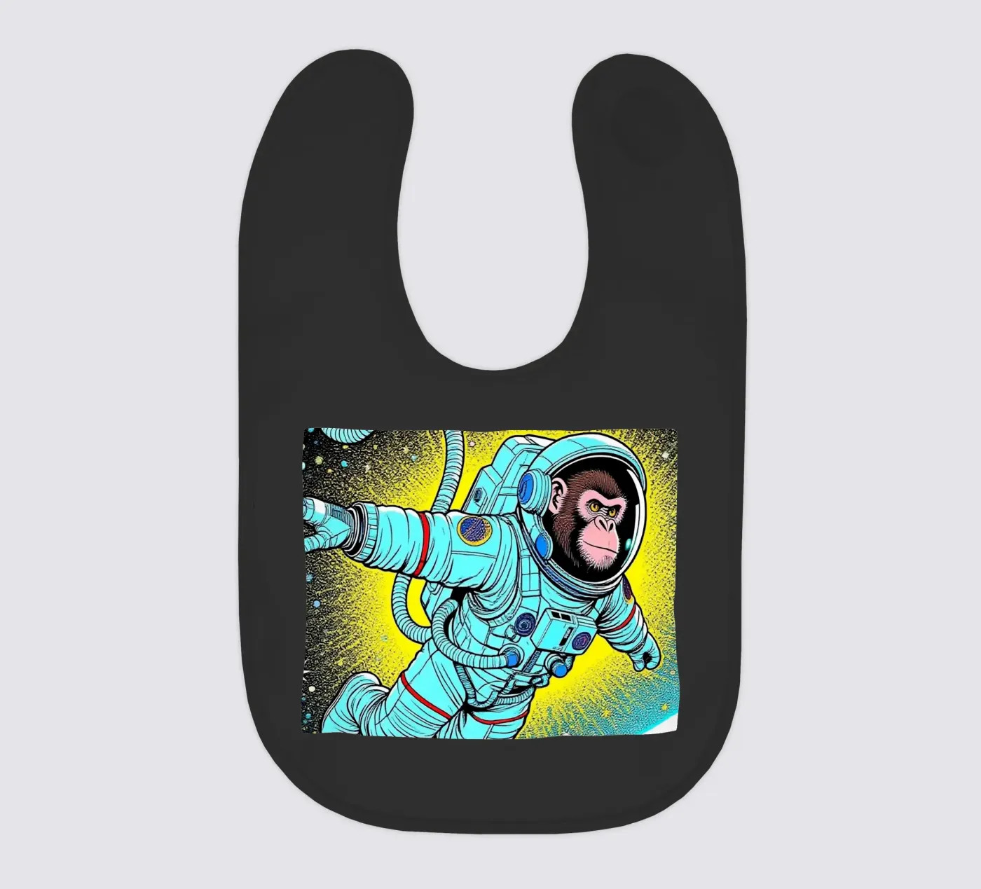 Monkey Astronaut bavaglino da knowledge