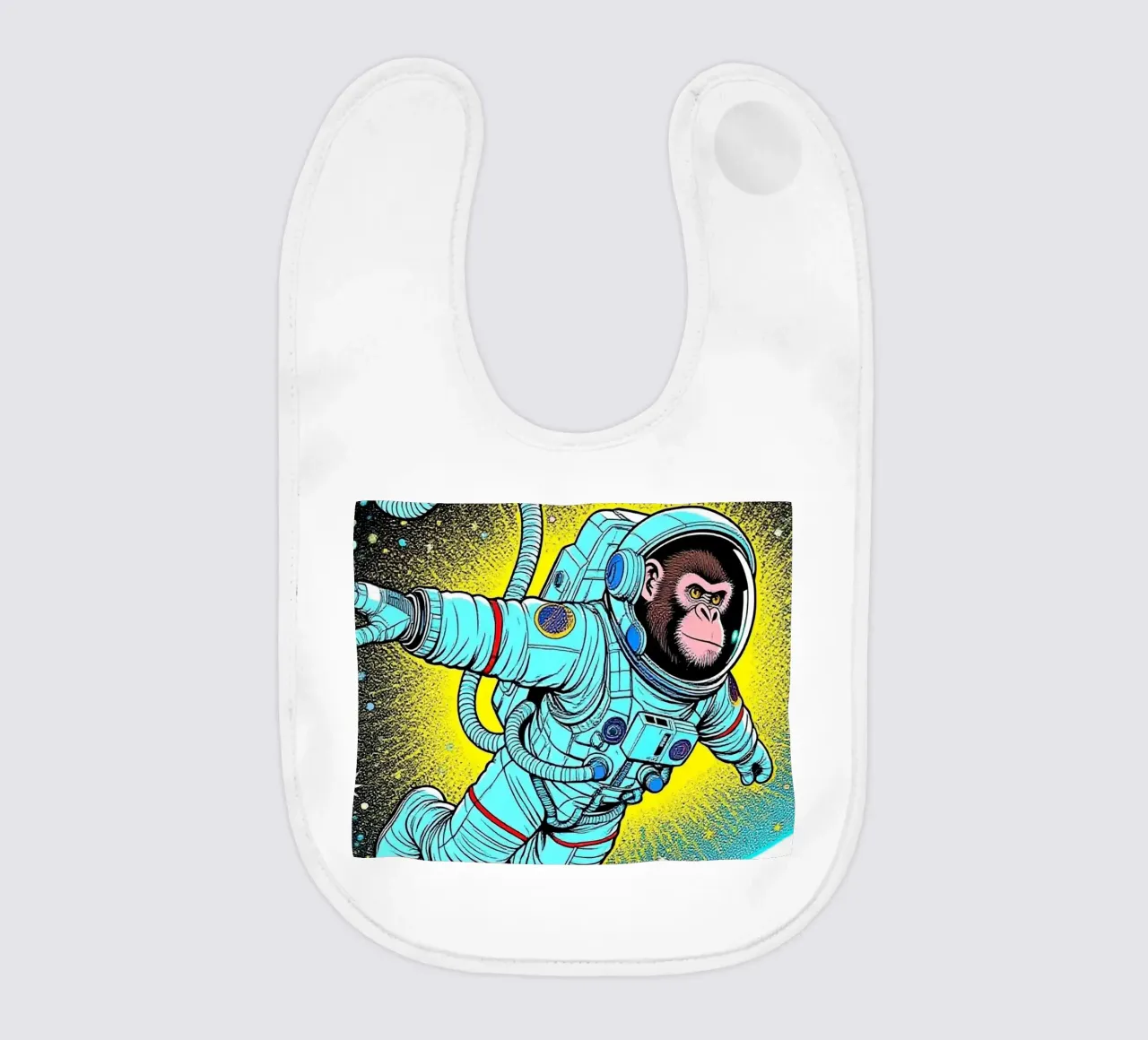 Monkey Astronaut bavaglino da knowledge