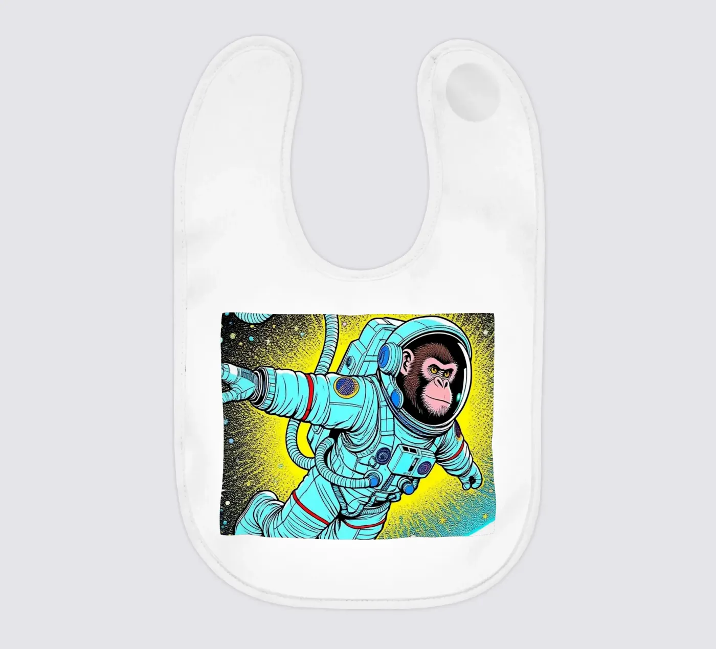 Monkey Astronaut bavaglino da knowledge