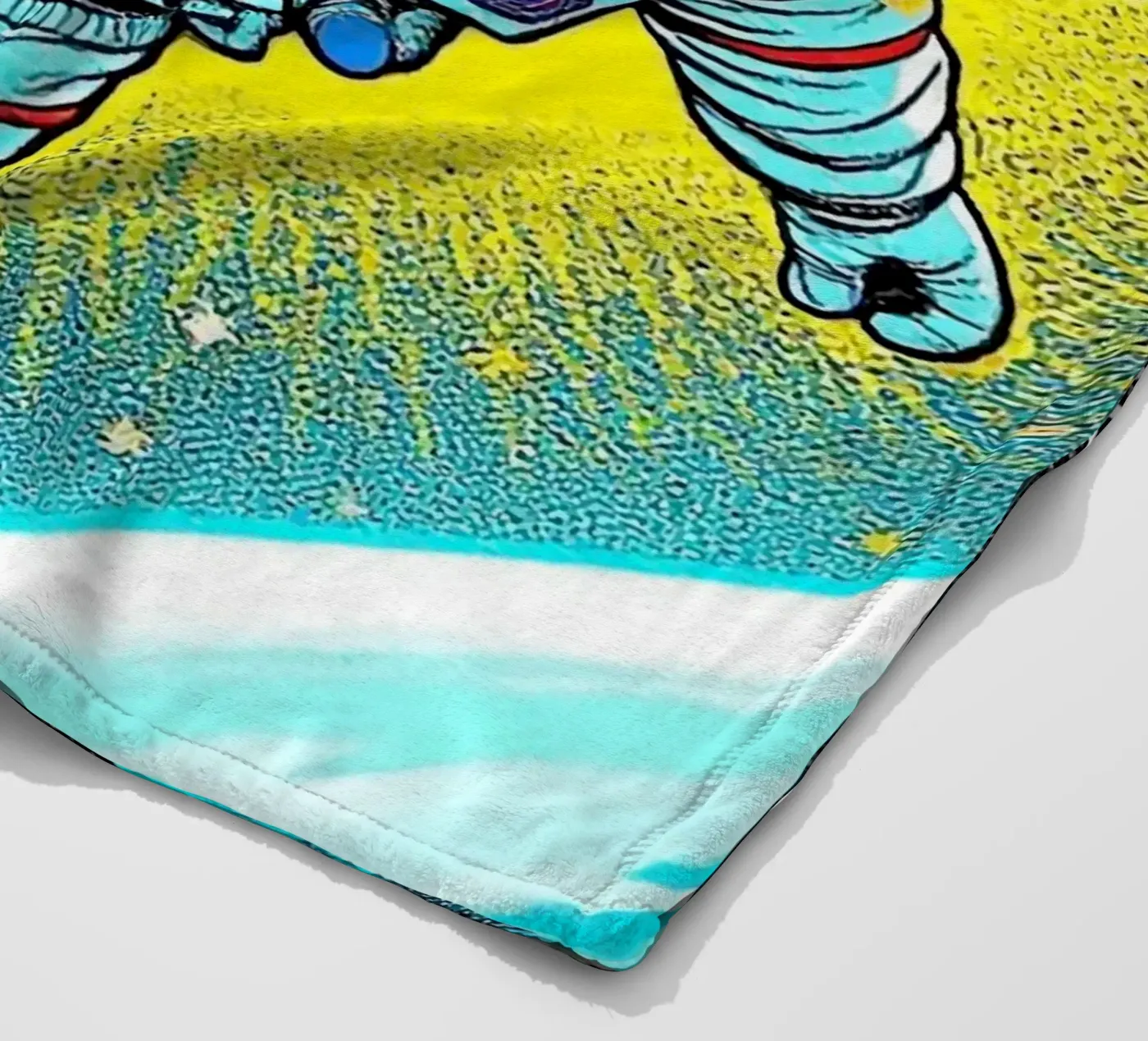 Monkey Astronaut fleecedeken van knowledge