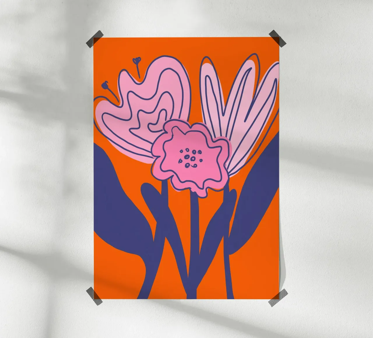 Fiori astratti carta hahnemühle da Athene Fritsch
