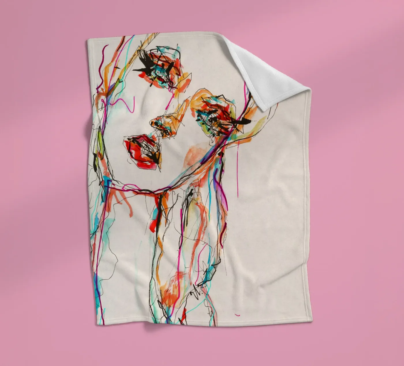 meggie fleece blanket by k i m