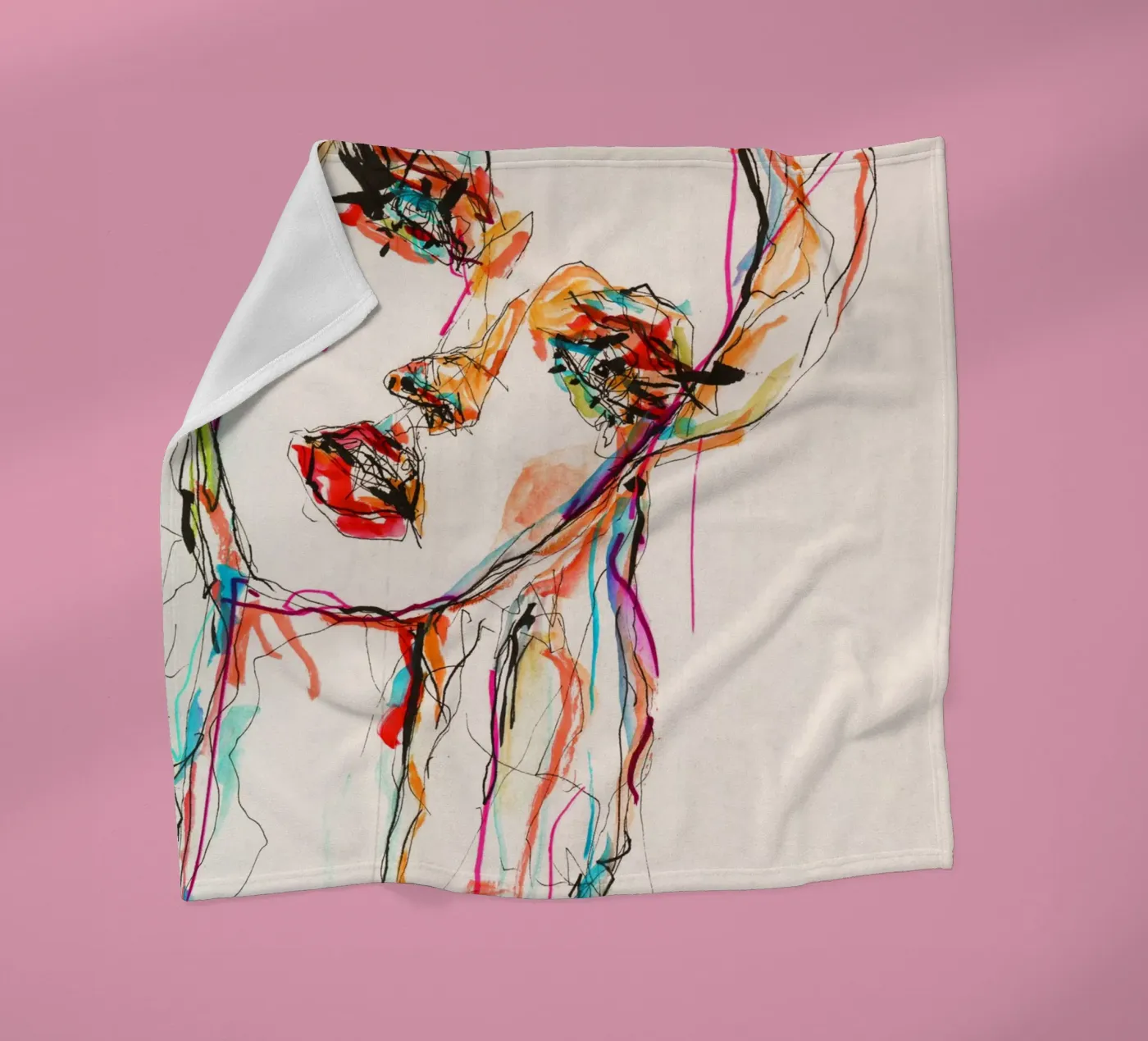 meggie fleece blanket by k i m