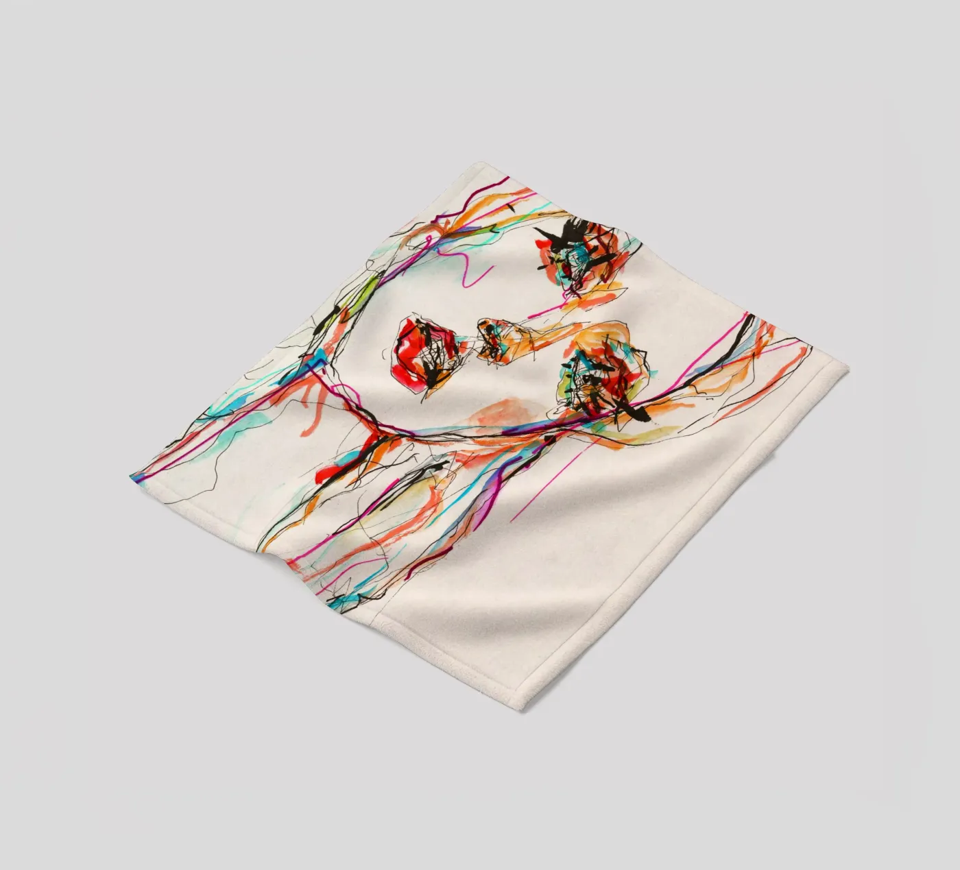 meggie fleece blanket by k i m