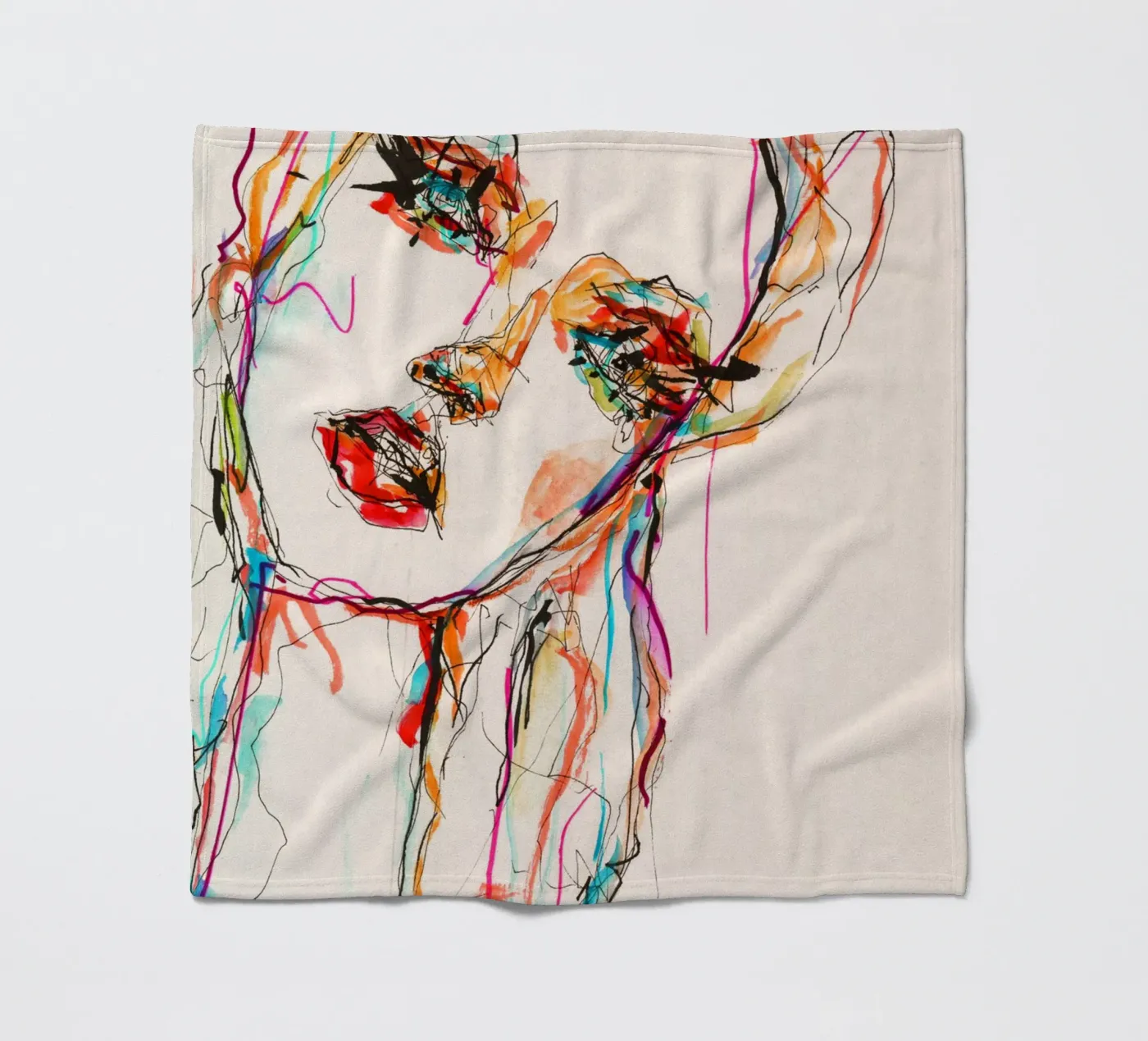meggie fleece blanket by k i m