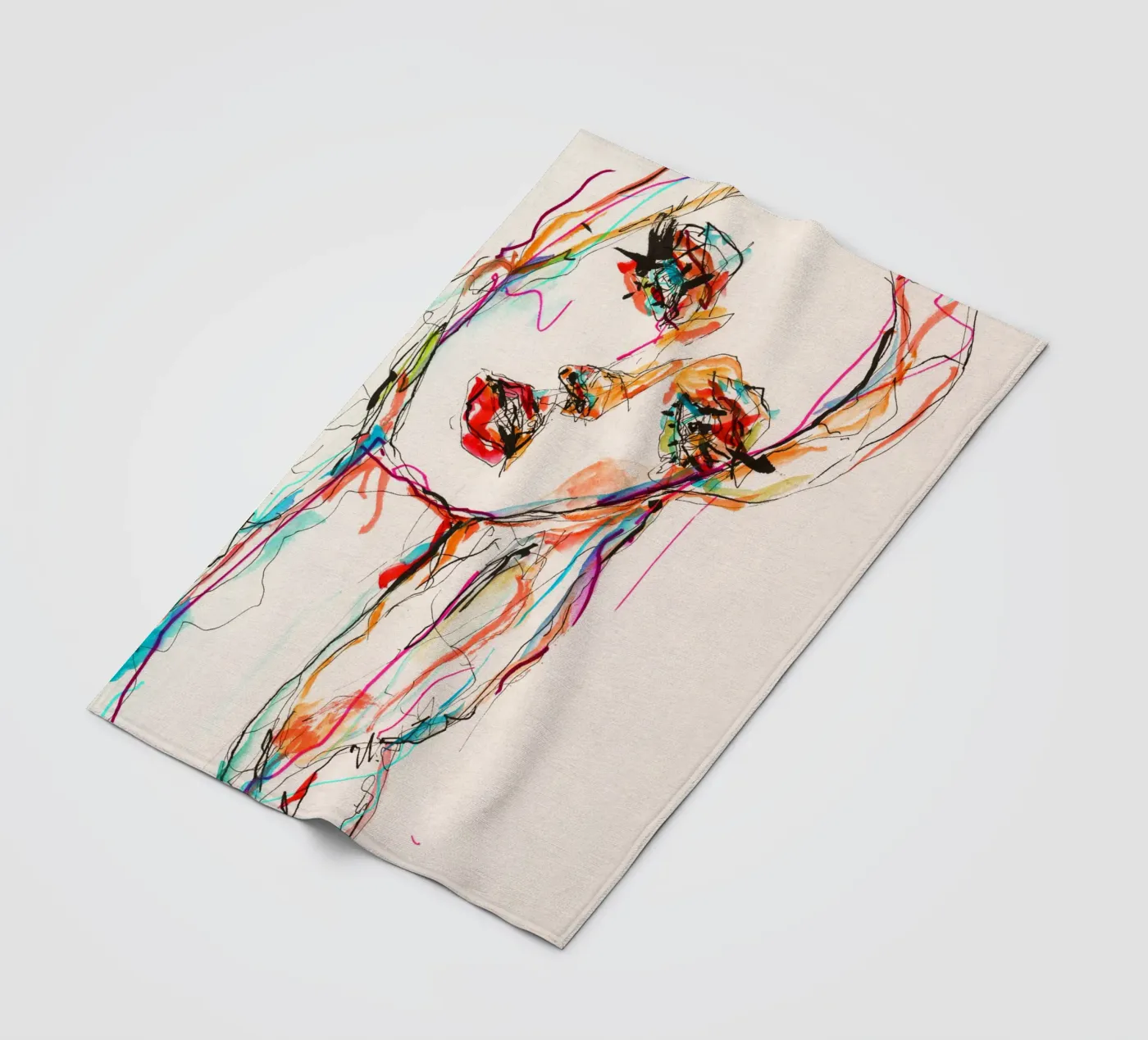 meggie fleece blanket by k i m