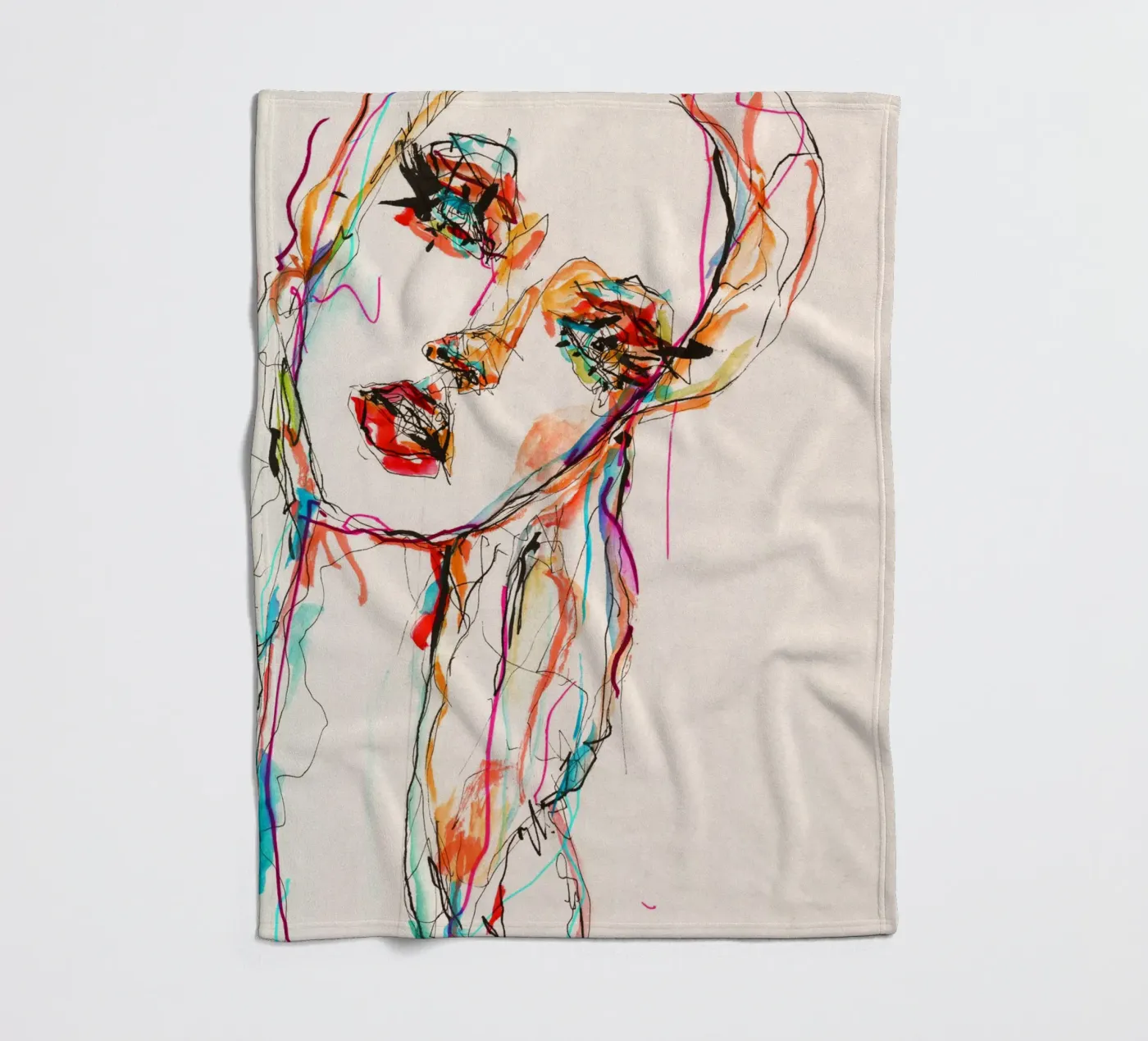 meggie fleece blanket by k i m