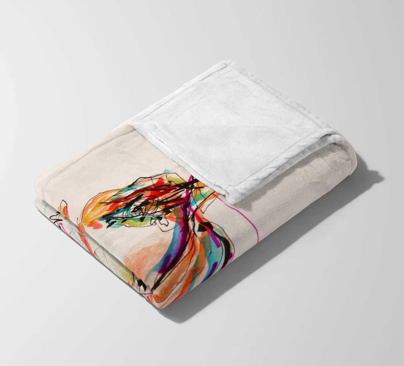 meggie fleece blanket by k i m