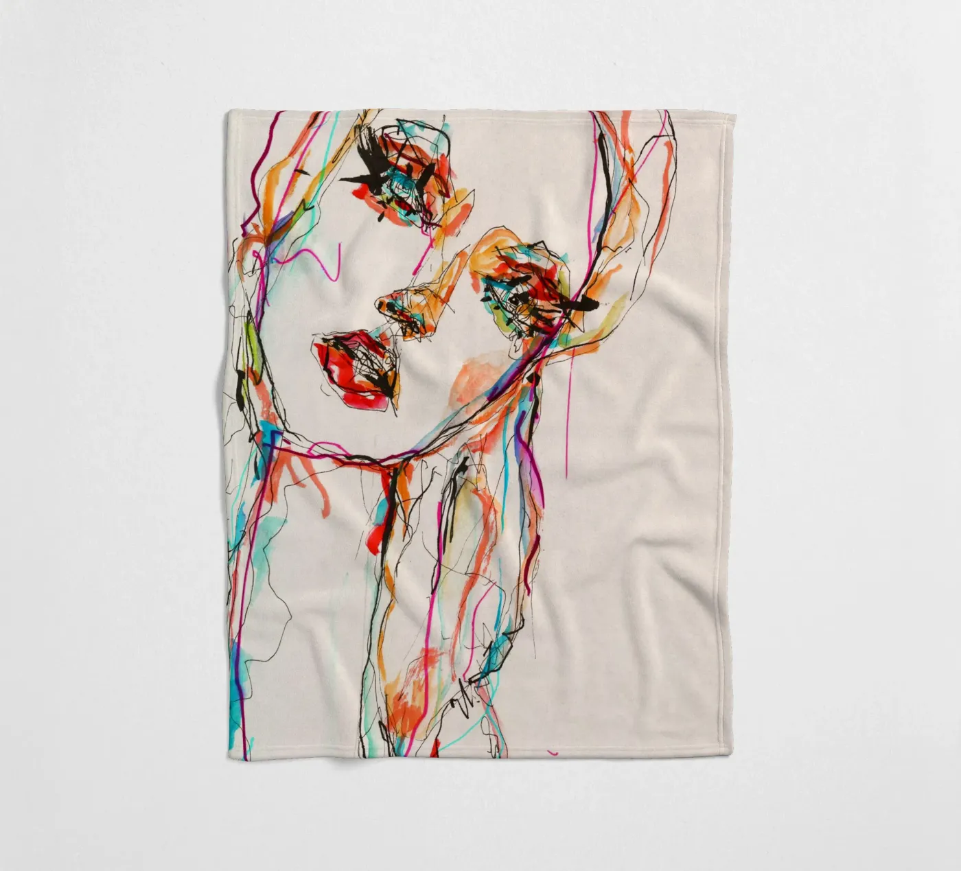 meggie fleece blanket by k i m