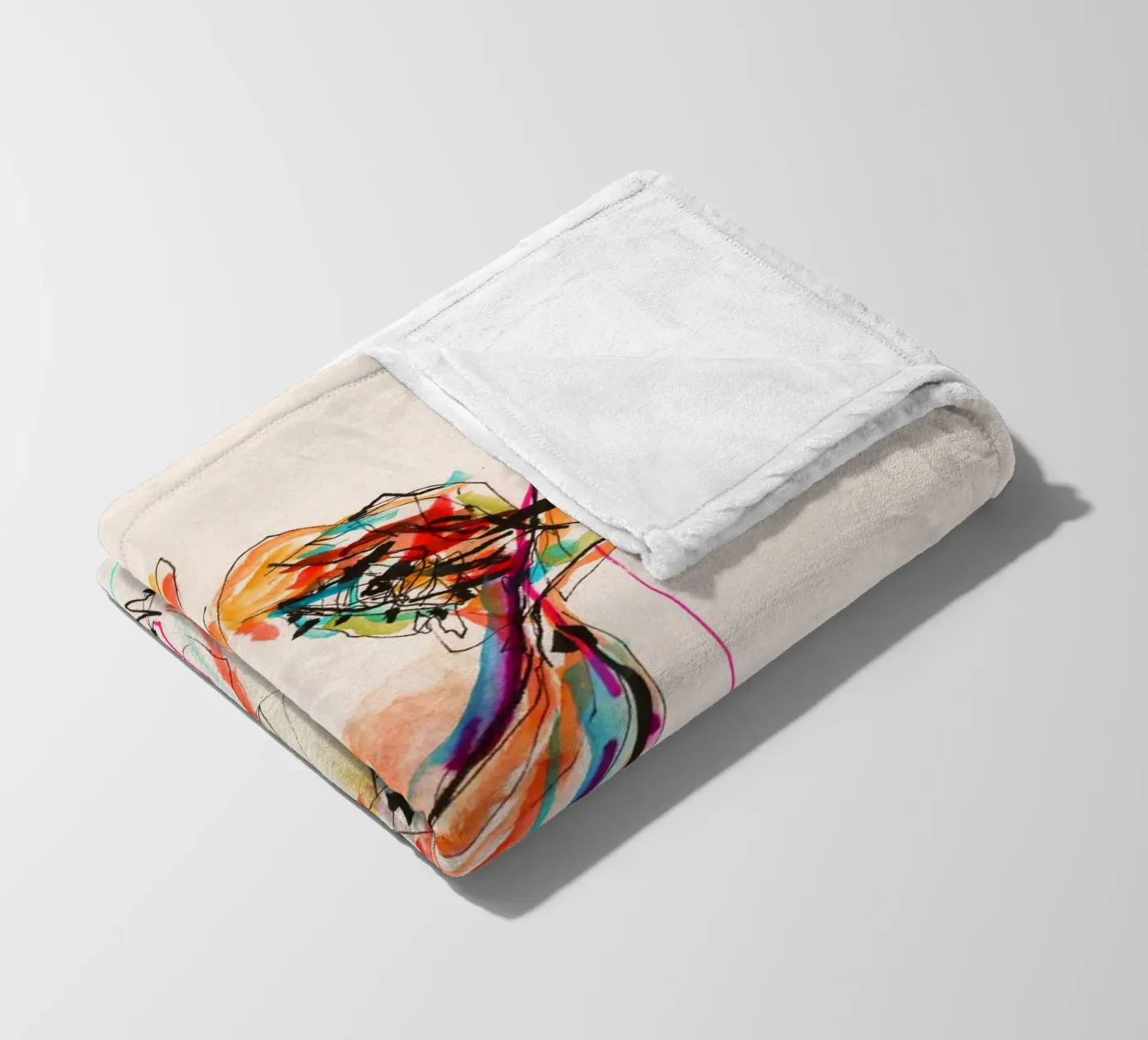 meggie fleece blanket by k i m
