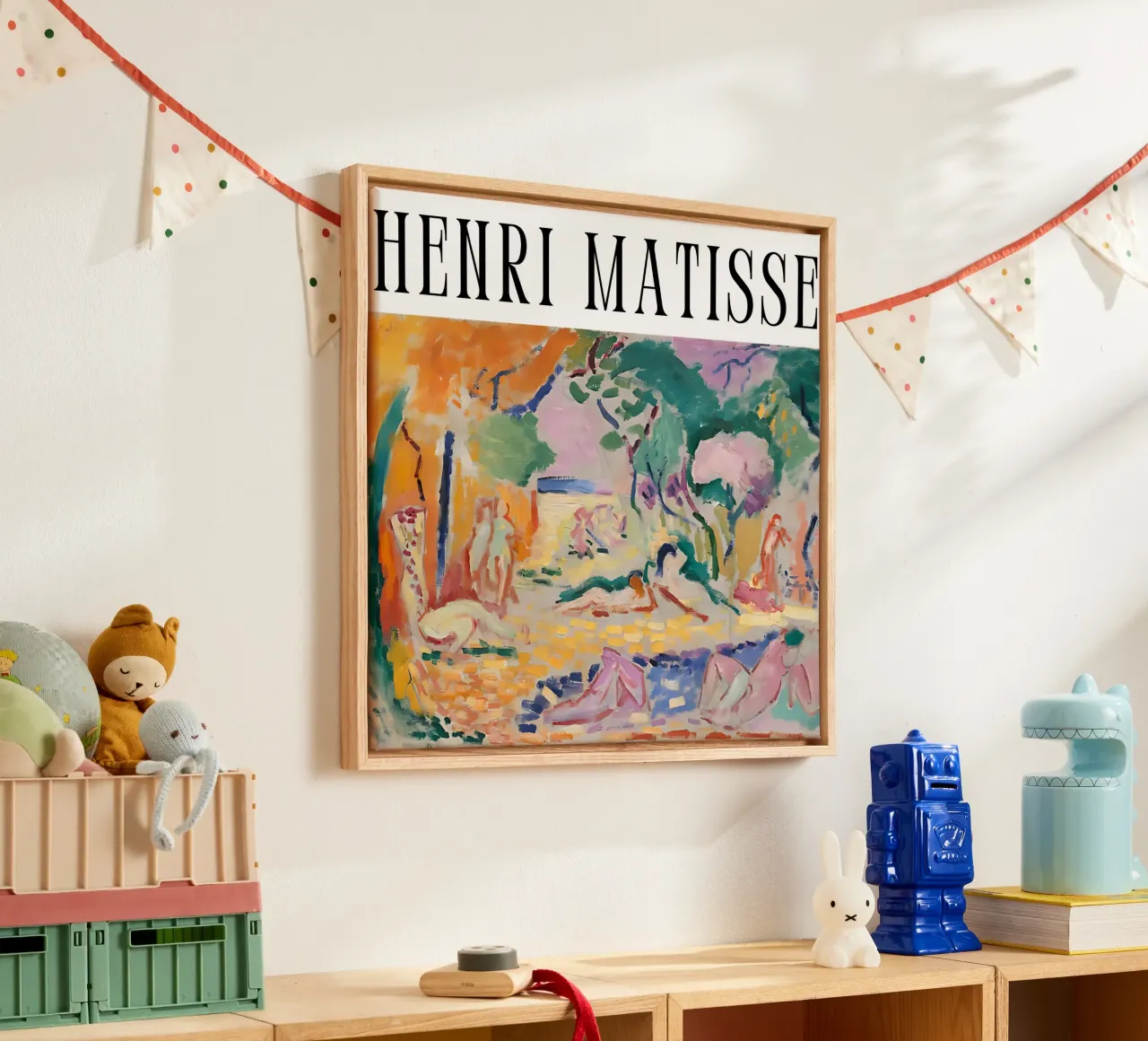 Henri Matisse art 1 canvas with Floater frame by domherrick1