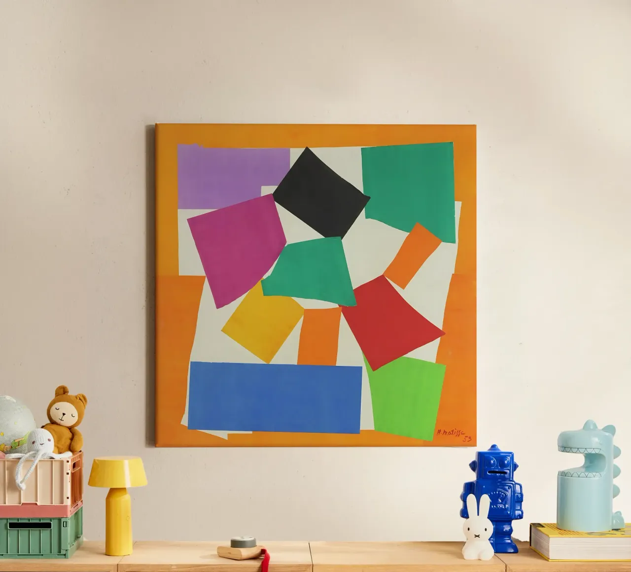 Henri Matisse art 2 canvas with Floater frame by domherrick1