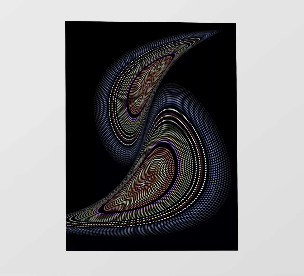 Time and Space telo in pvc da Angelo Cerantola