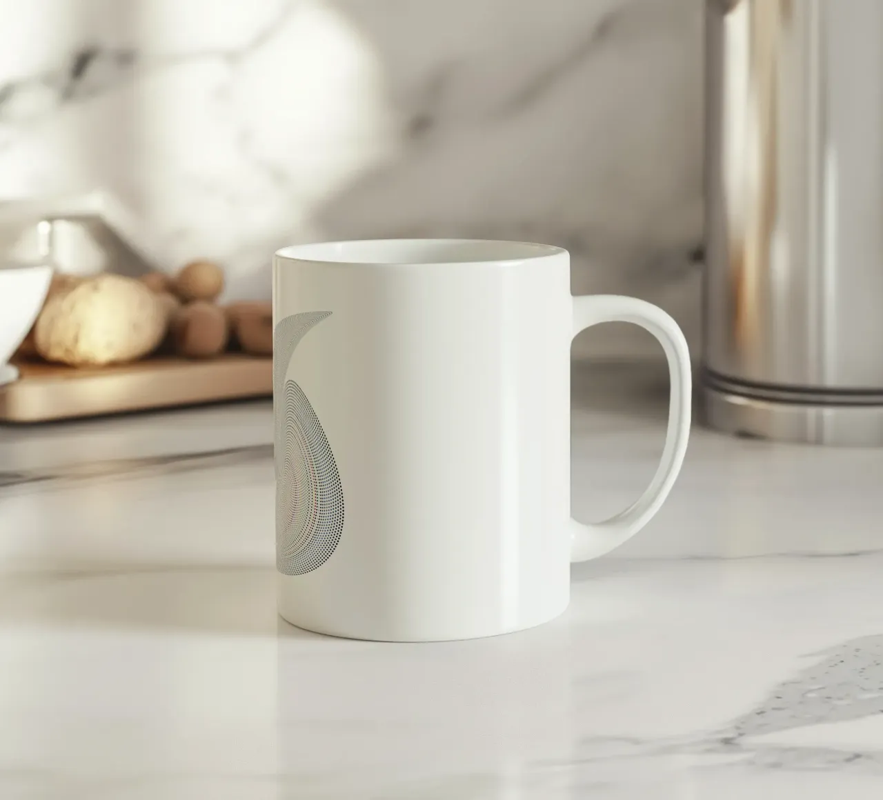 Time and Space tazza in ceramica da Angelo Cerantola