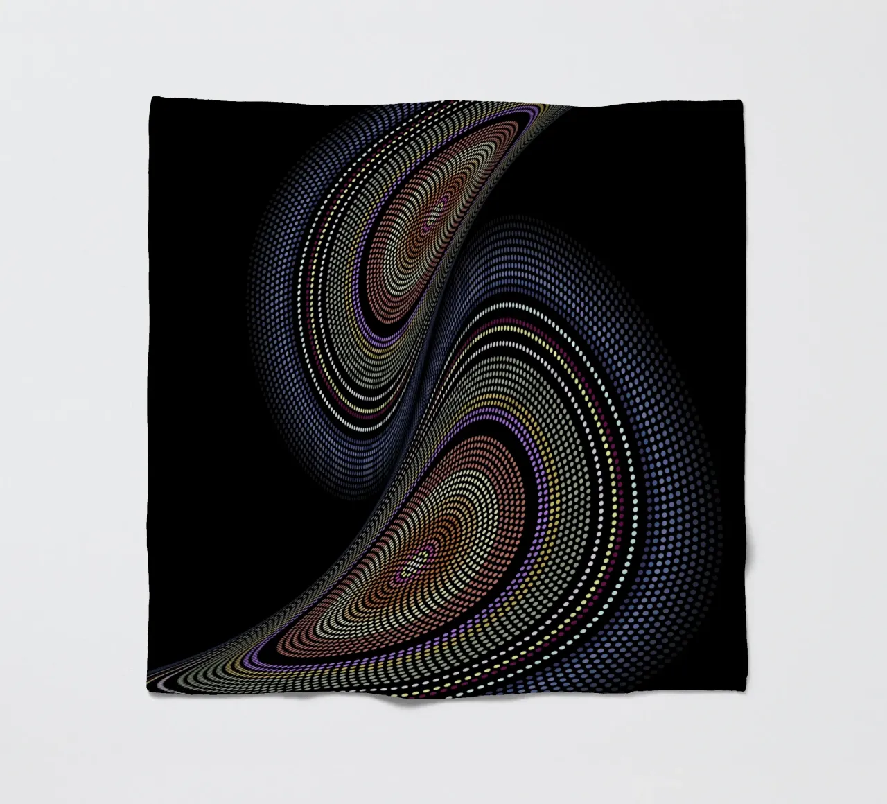 Time and Space coperta in pile da Angelo Cerantola