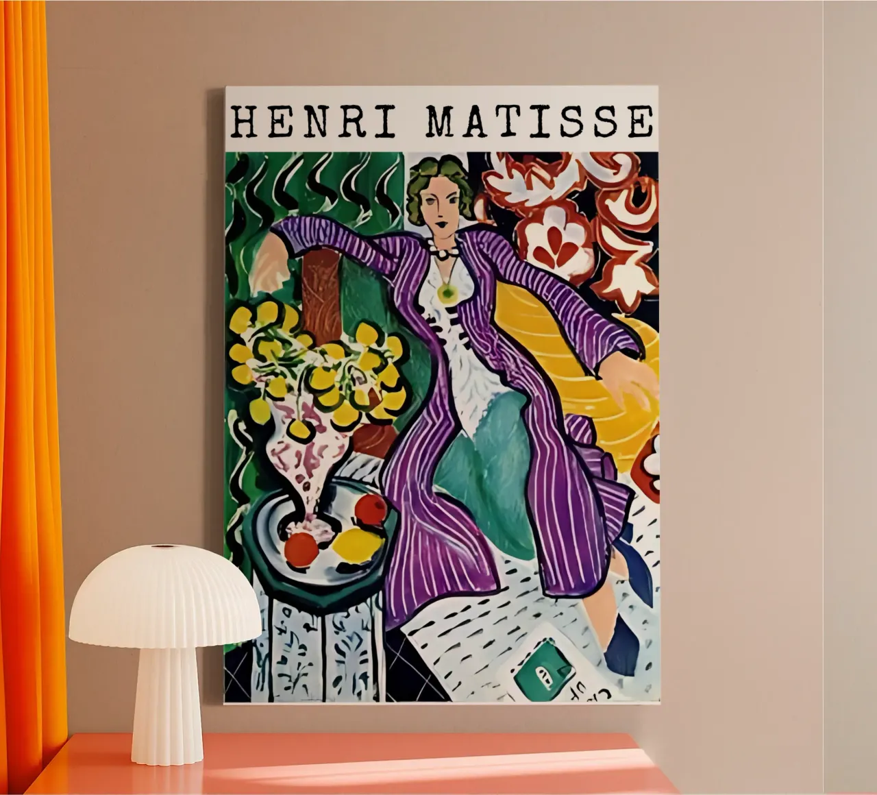 Henri Matisse 9 canvas with Floater frame by domherrick1