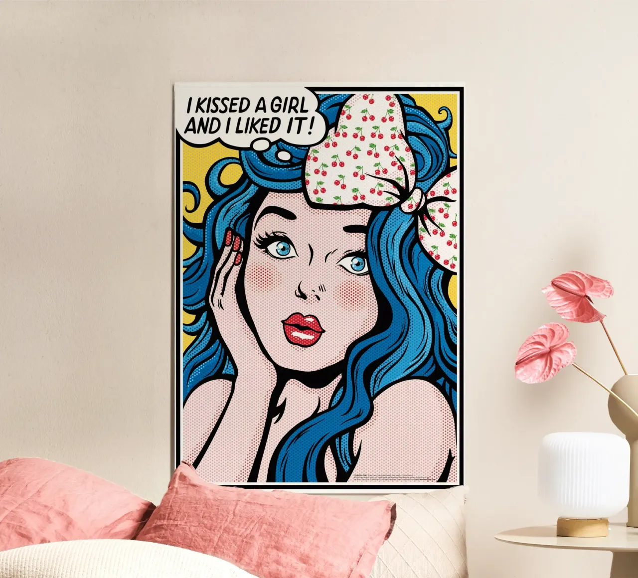 I Kissed a Girl - Draw Me A Song Project carta hahnemühle da Nour Tohme
