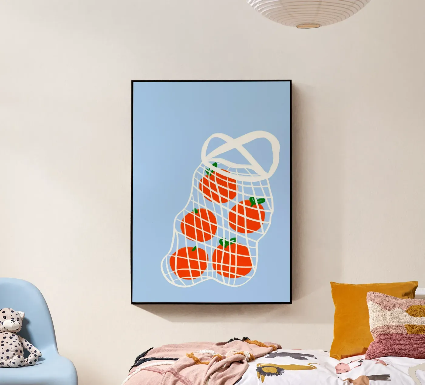 Oranges plexiglass da Athene Fritsch