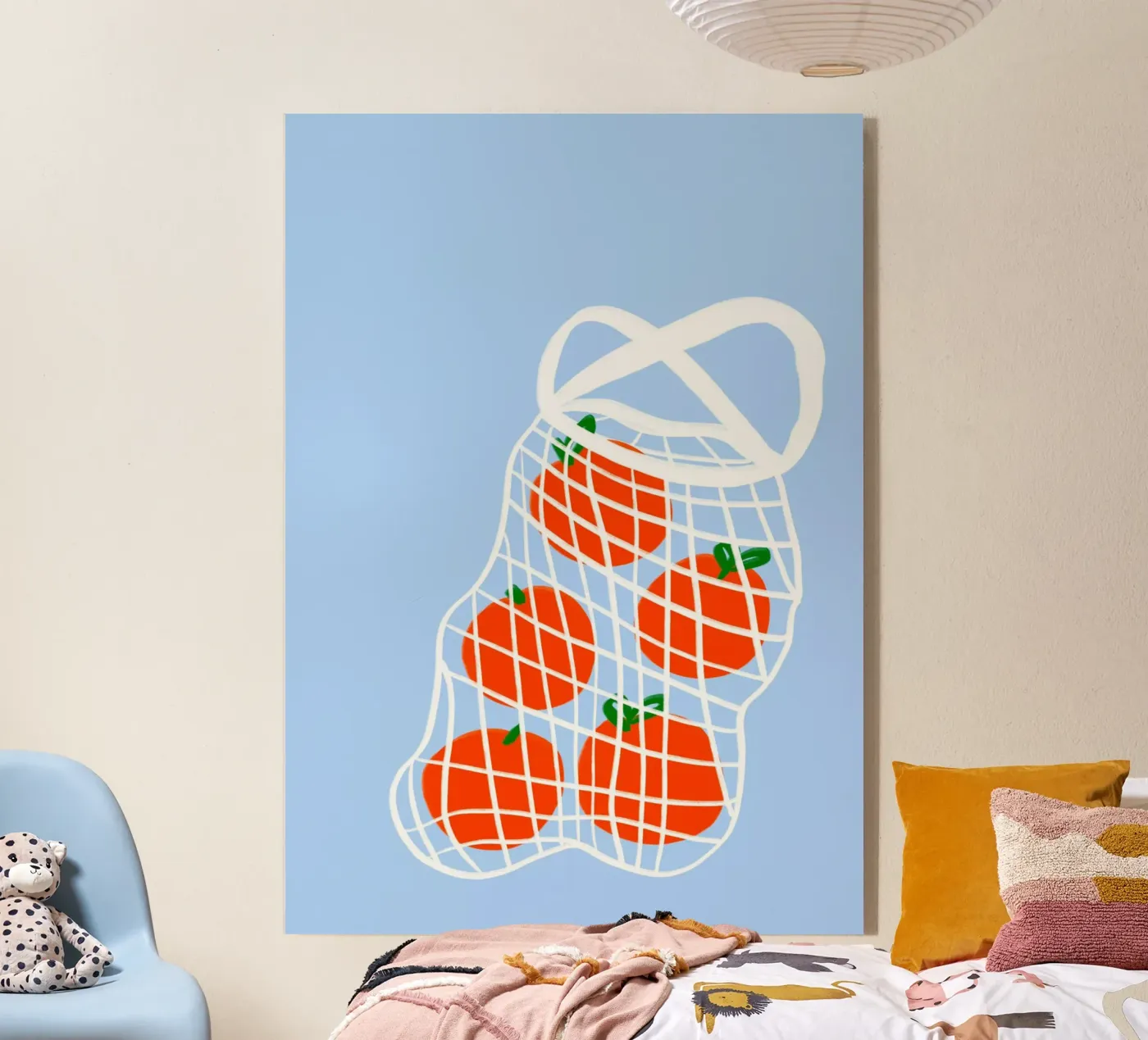 Oranges plexiglass da Athene Fritsch