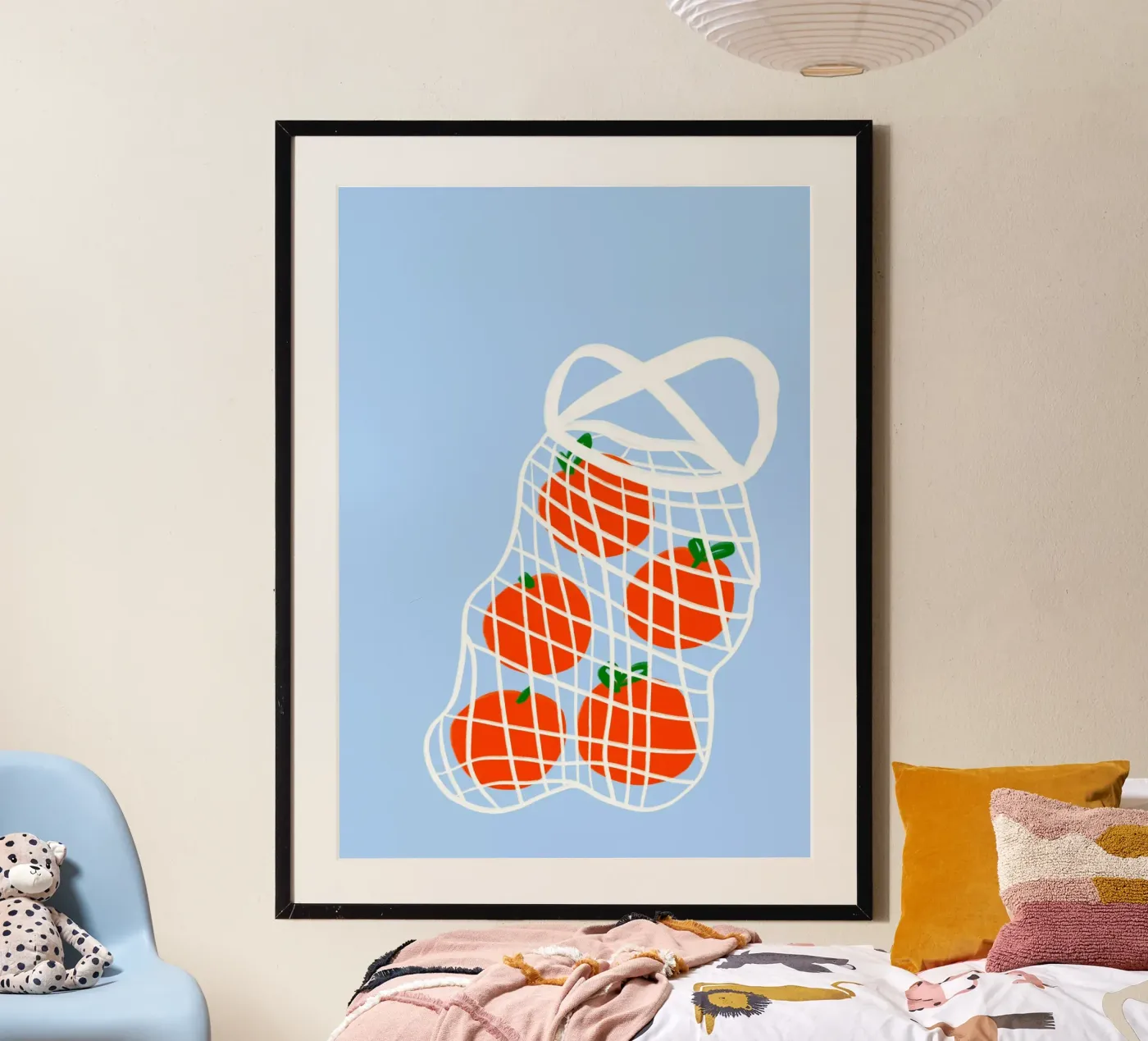 Oranges poster by Athene Fritsch