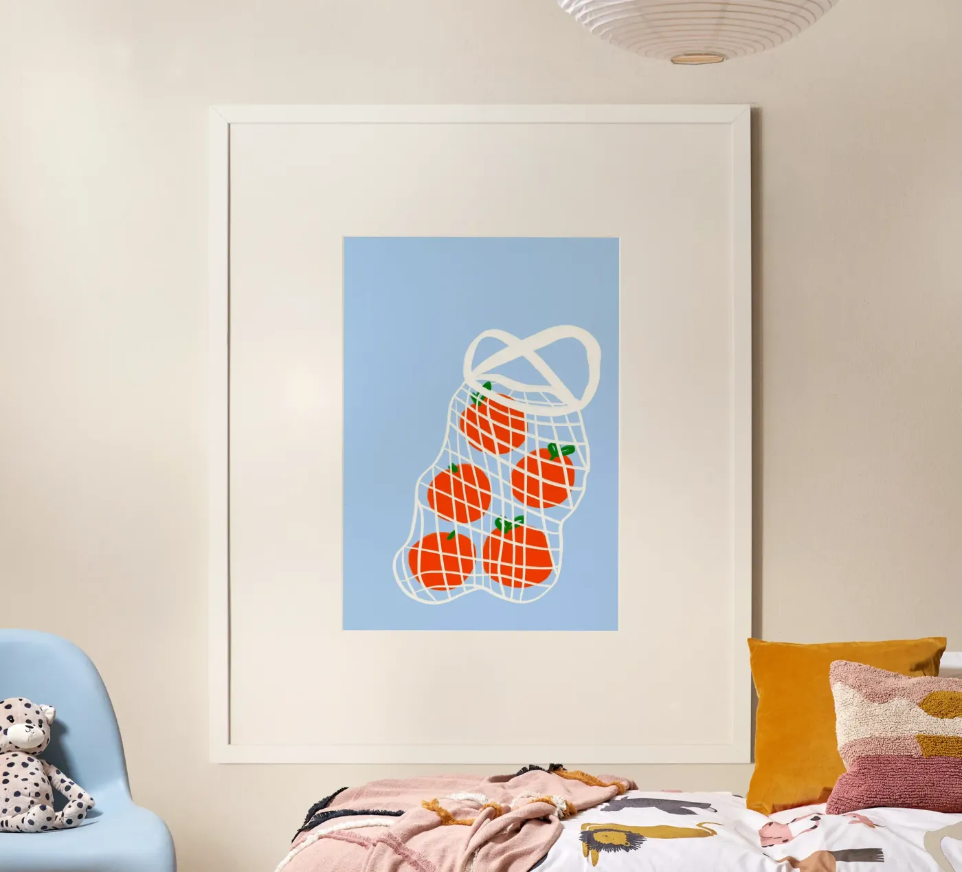 Oranges poster by Athene Fritsch