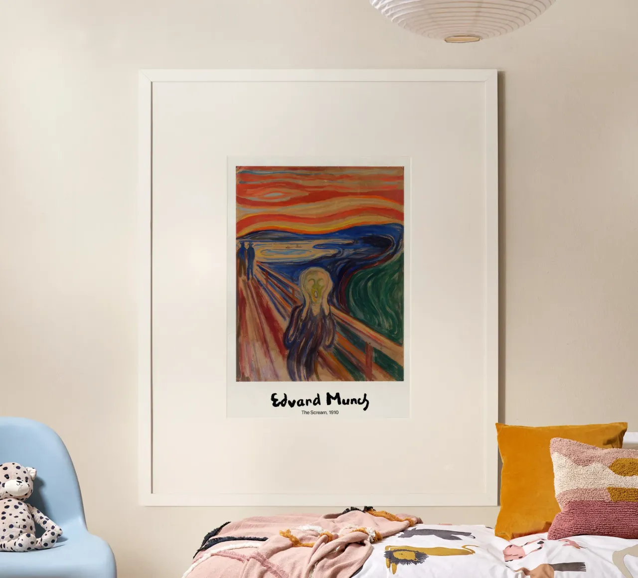 edvard munch signo poster da Slowlylow