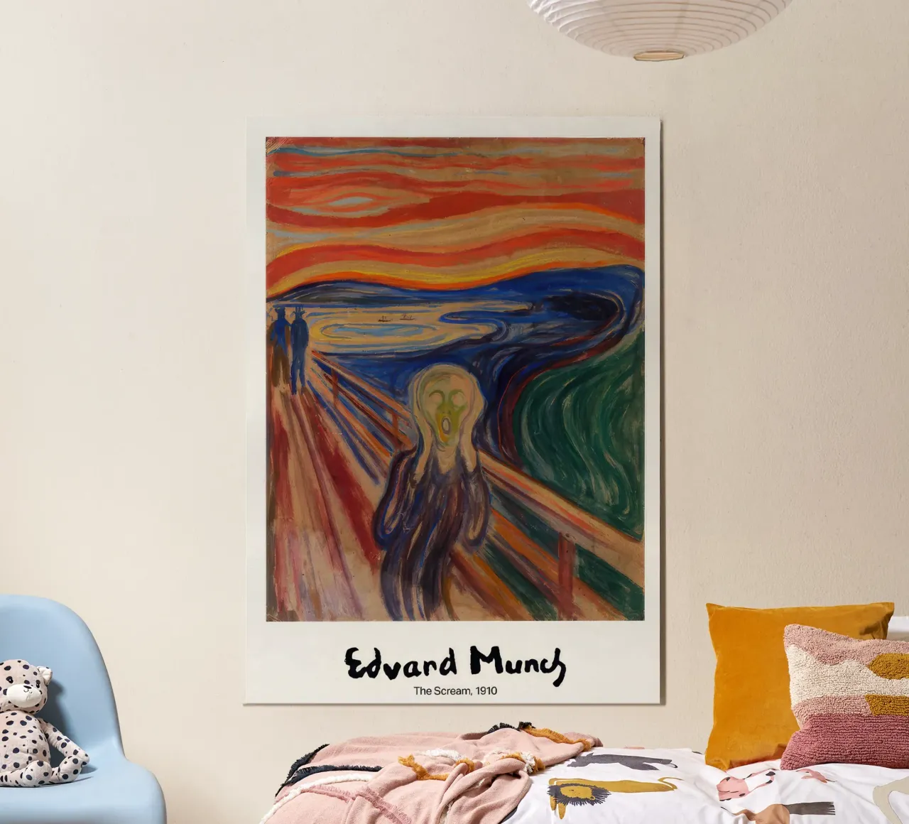 edvard munch signo poster da Slowlylow