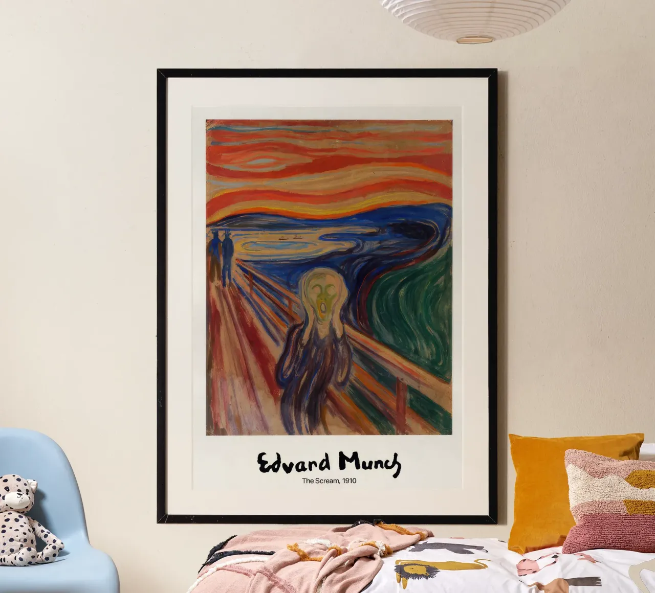 edvard munch signo poster da Slowlylow