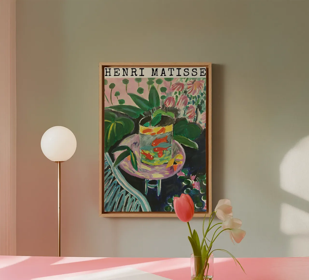 Henri Matisse kunst 11 canvas met Baklijst van domherrick1