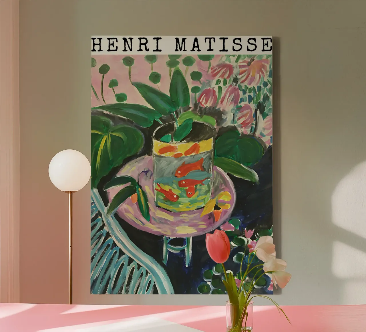 Henri Matisse kunst 11 canvas met Baklijst van domherrick1