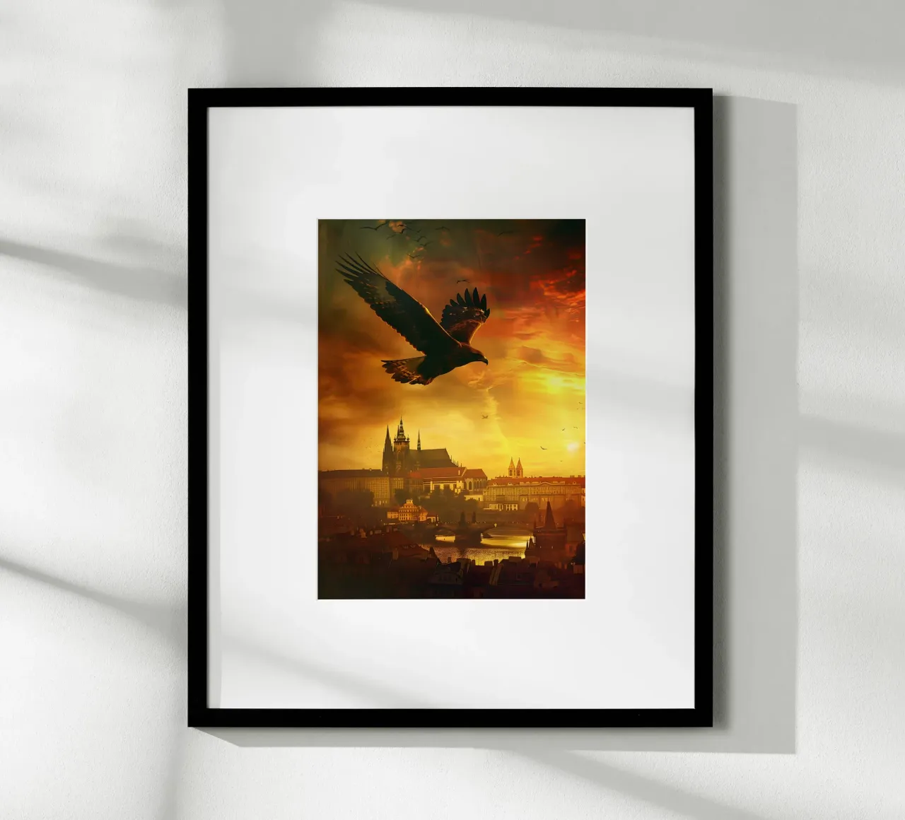 Aquila di Praga arte mistica e fantasy poster da WILD ART