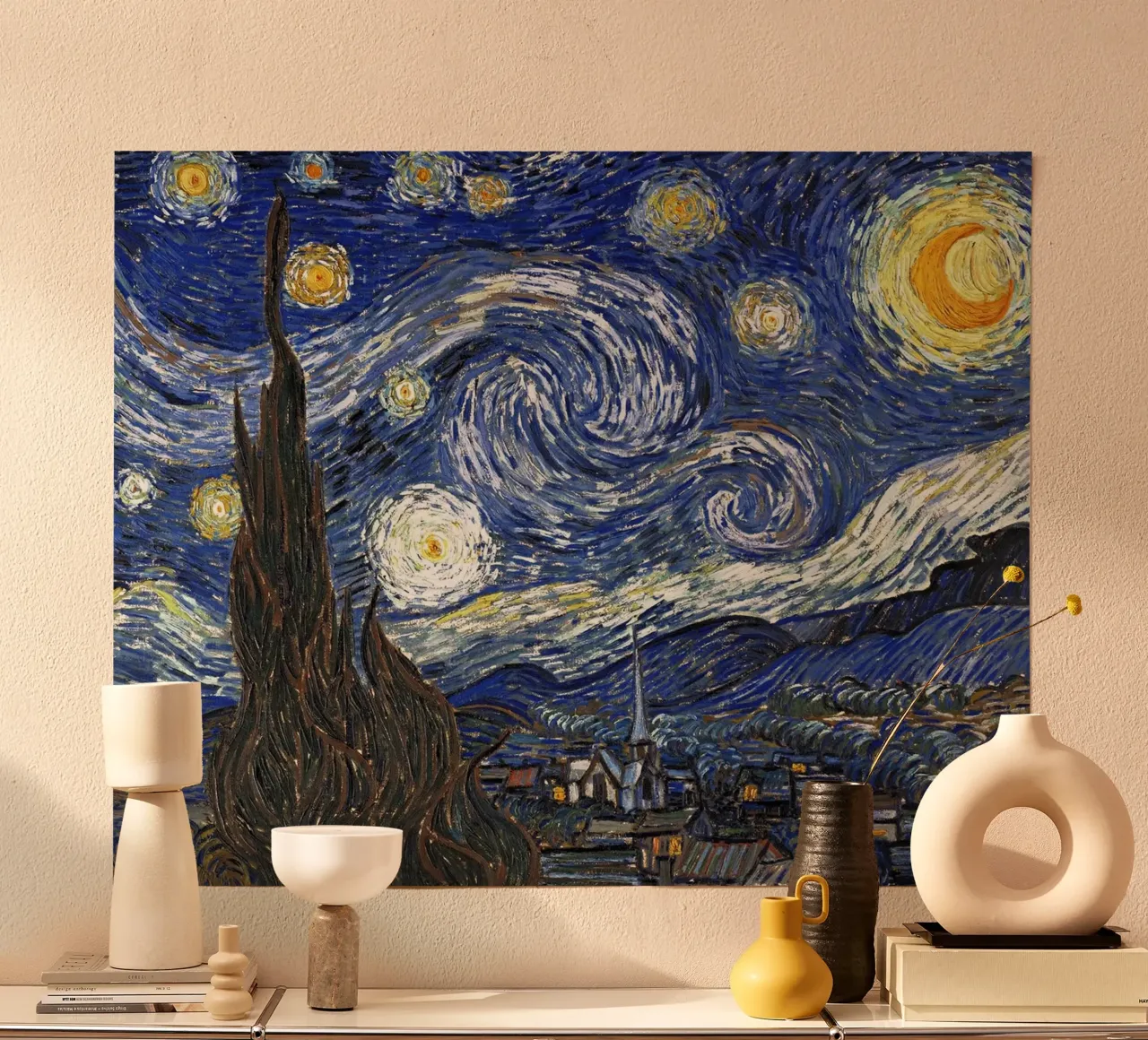 Van Gogh stary Night poster da marquardt