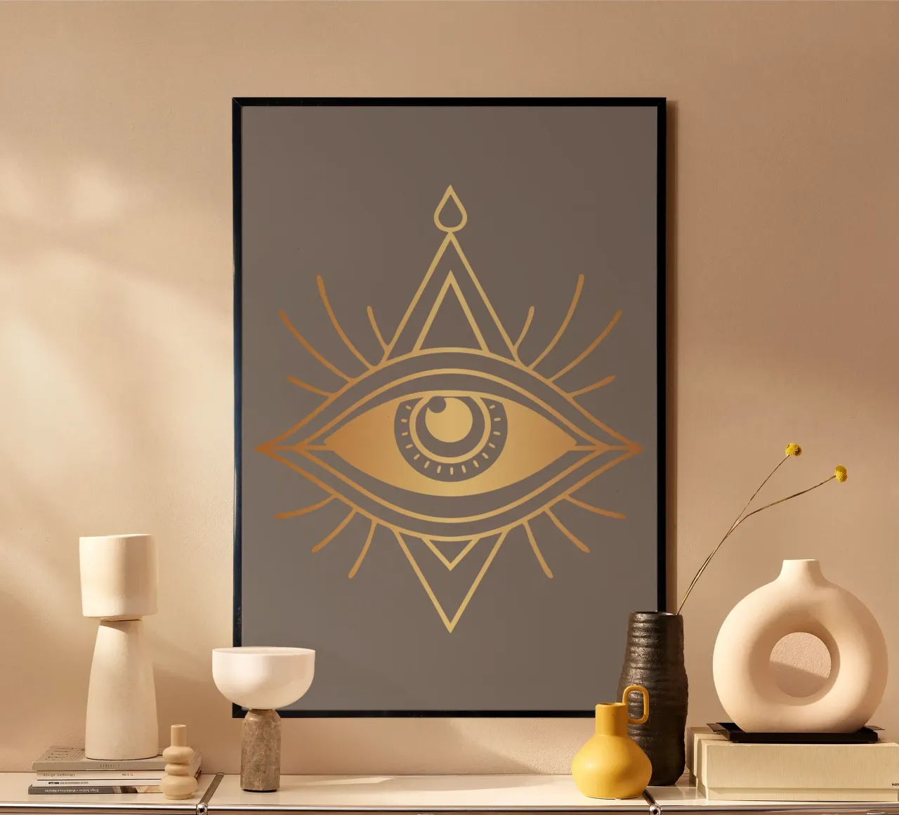 Intuition poster con telaio in legno da AESTHETIC VIBES by Isabel