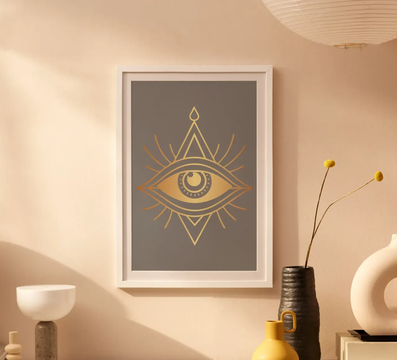 Intuition poster con telaio in legno da AESTHETIC VIBES by Isabel