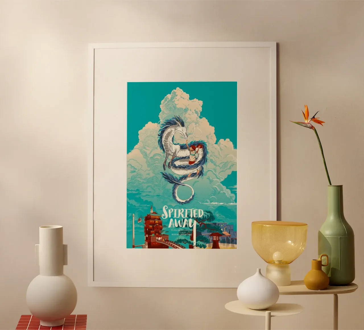 Chihiro Spirite Away Classic poster da skurtow