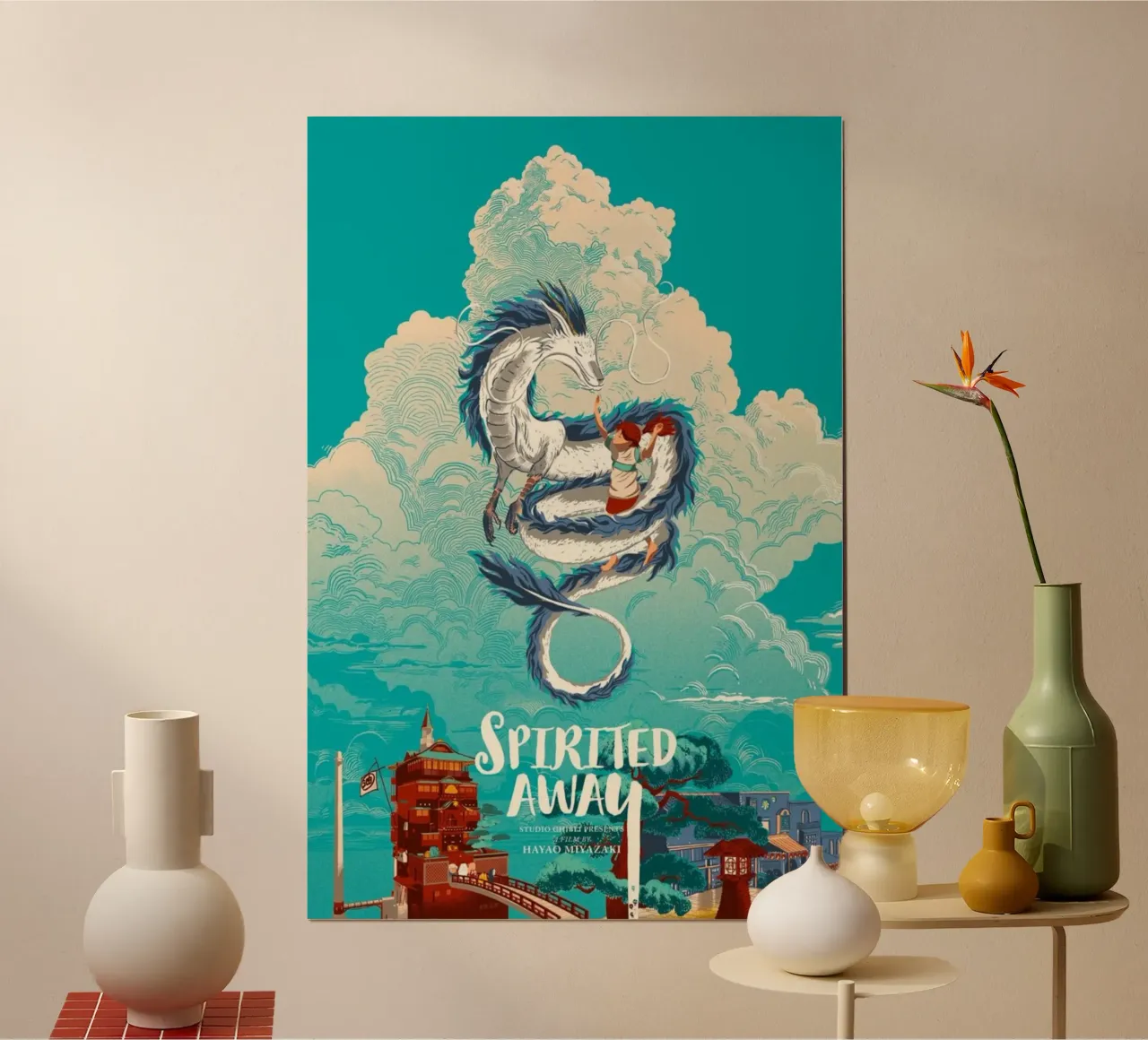Chihiro Spirite Away Classic poster da skurtow