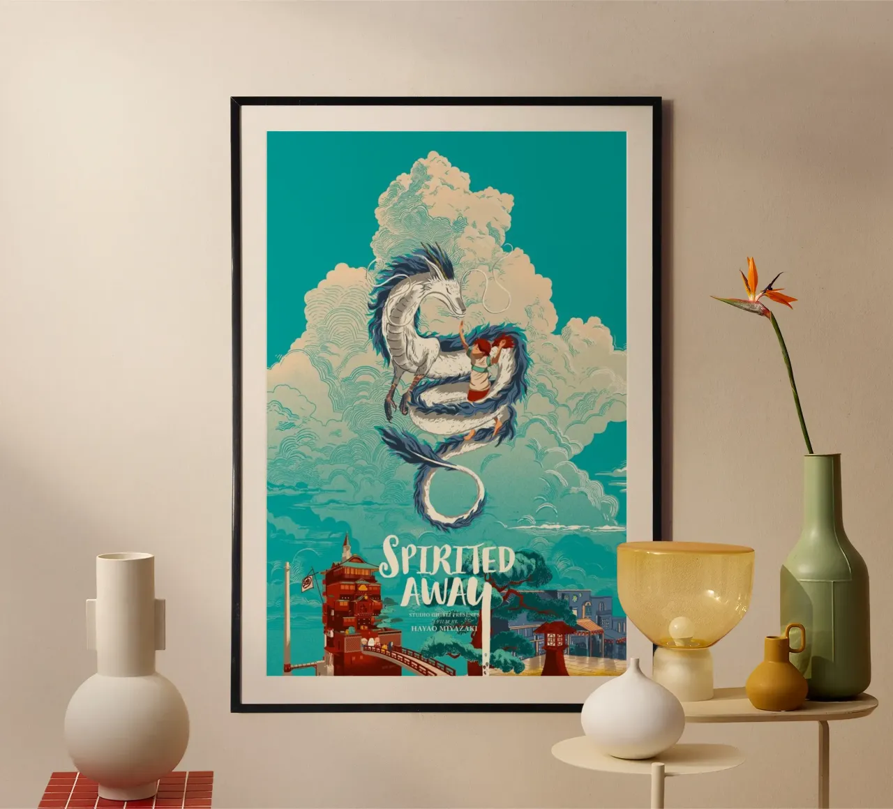 Chihiro Spirite Away Classic poster da skurtow