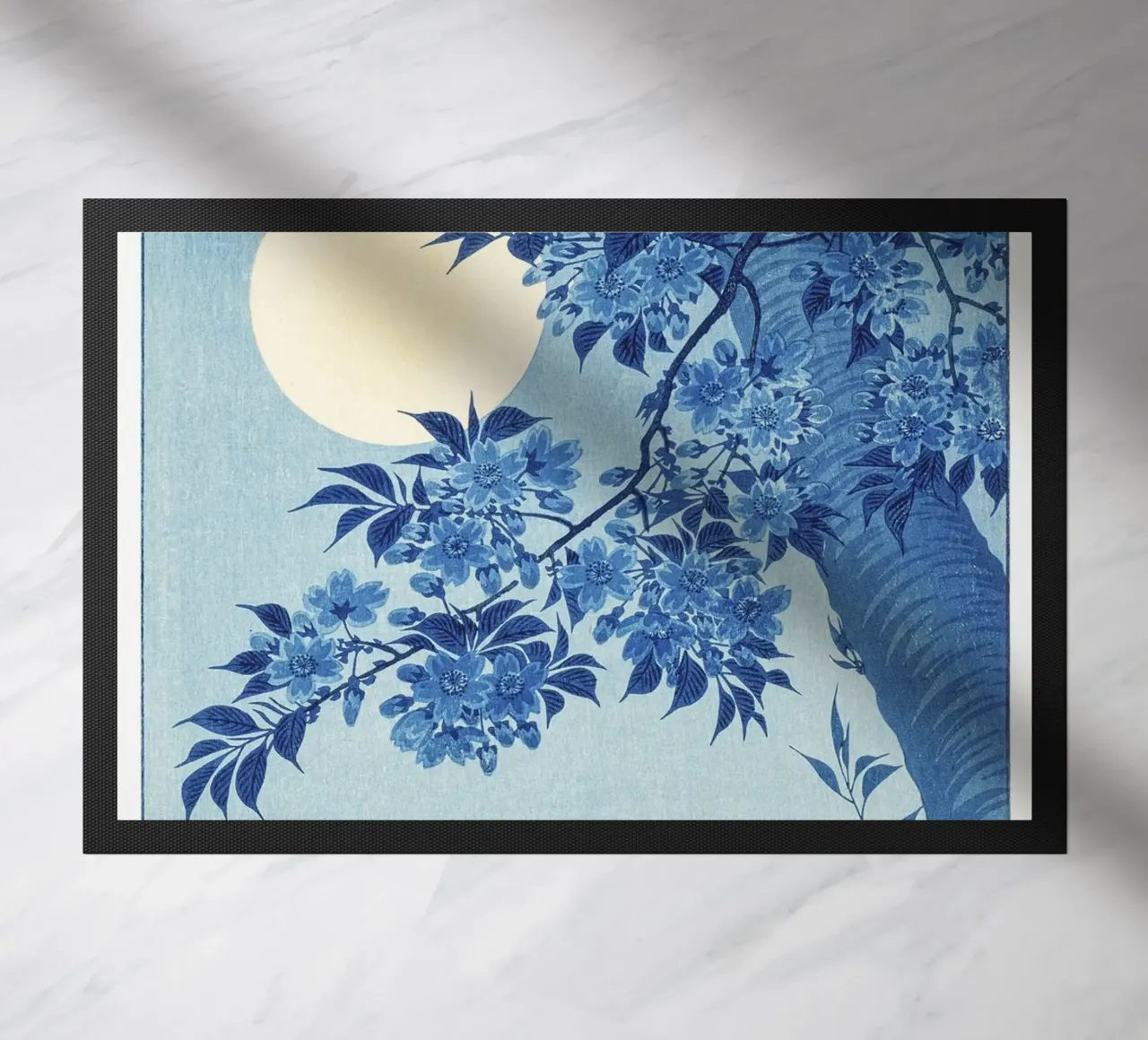 Ciliegio in fiore in una notte di luna (1932 circa) - Ohara Koso zerbino da Jolie Prints